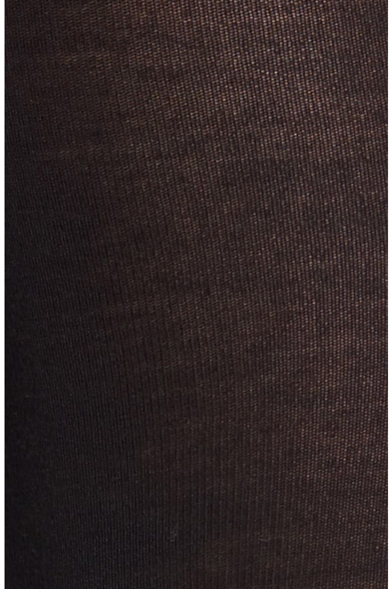 Virgin Wool Blend Tights, Alternate, color, BLACK