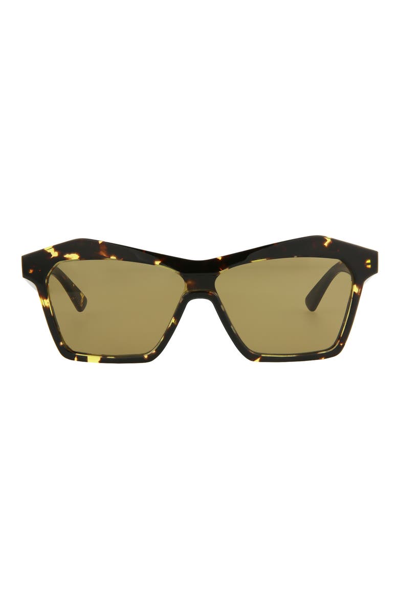 99mm Cat Eye Sunglasses, Main, color, HAVANA HAVANA BROWN