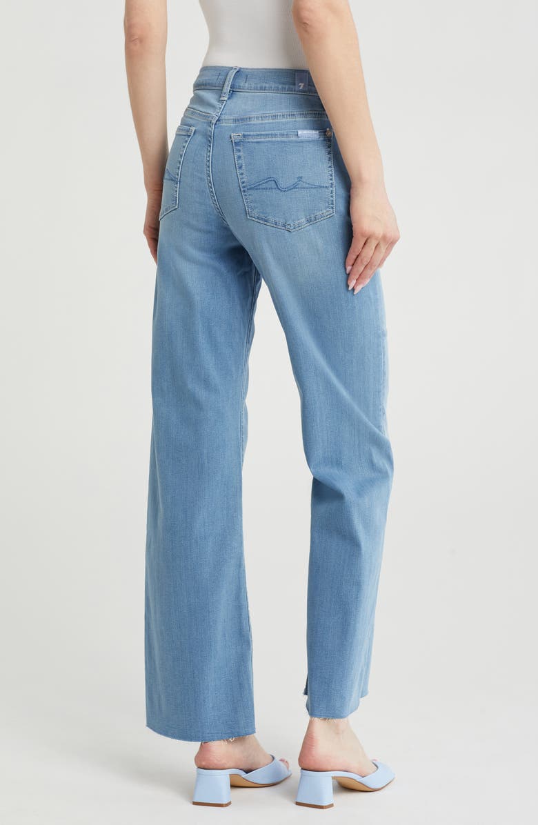 7 For All Mankind Alexa High Waist Straight Leg Jeans, Alternate, color,
