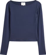 Reformation Wiley Ballet Neck Top