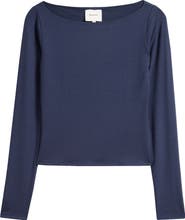 Reformation Wiley Ballet Neck Top