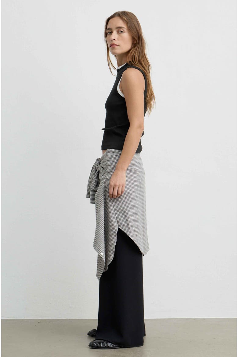 Classic Round Neck Tank, Alternate, color, Black