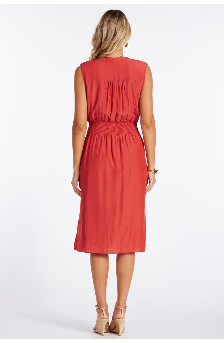 Bishop + Young Summer Soiree Dress, Alternate, color, Hibiscus