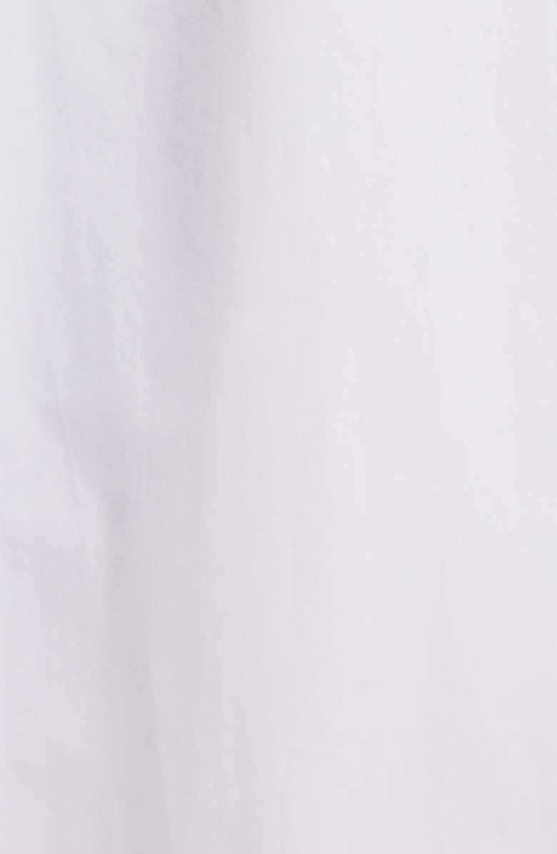 FRAME The Cinched Organic Cotton Maxi Dress, Alternate, color, White