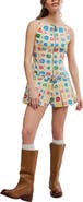 Free People Dune Dancer Belted Floral Romper