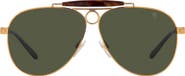 Ralph Lauren 61mm Aviator Sunglasses