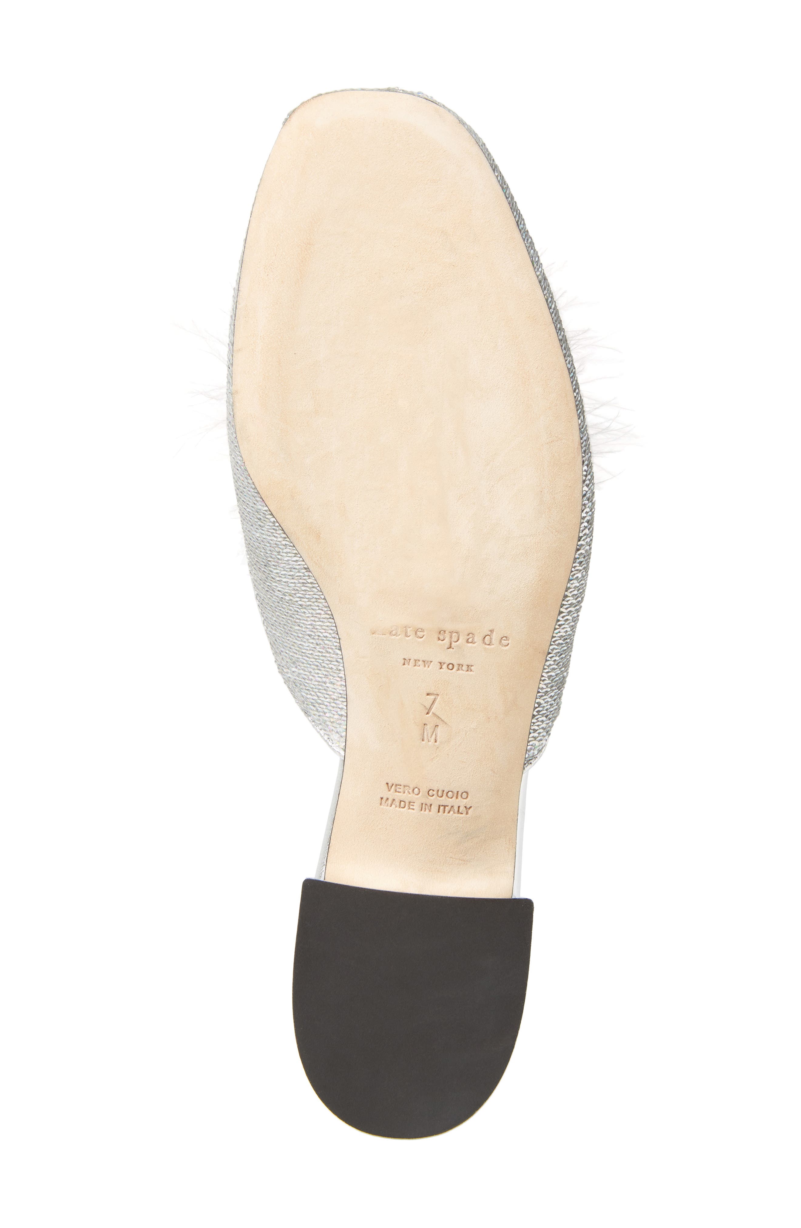 gala mule loafer, Alternate, color, SILVER SEQUINS