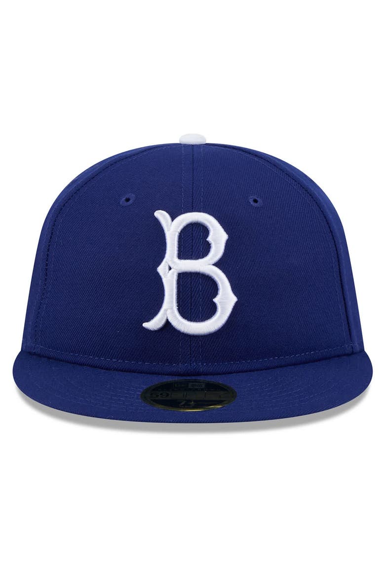 Men's New Era  Royal Brooklyn Dodgers 2025 Jackie Robinson Day Retro Crown 59FIFTY Unstructured Fitted Hat, Alternate, color, Royal