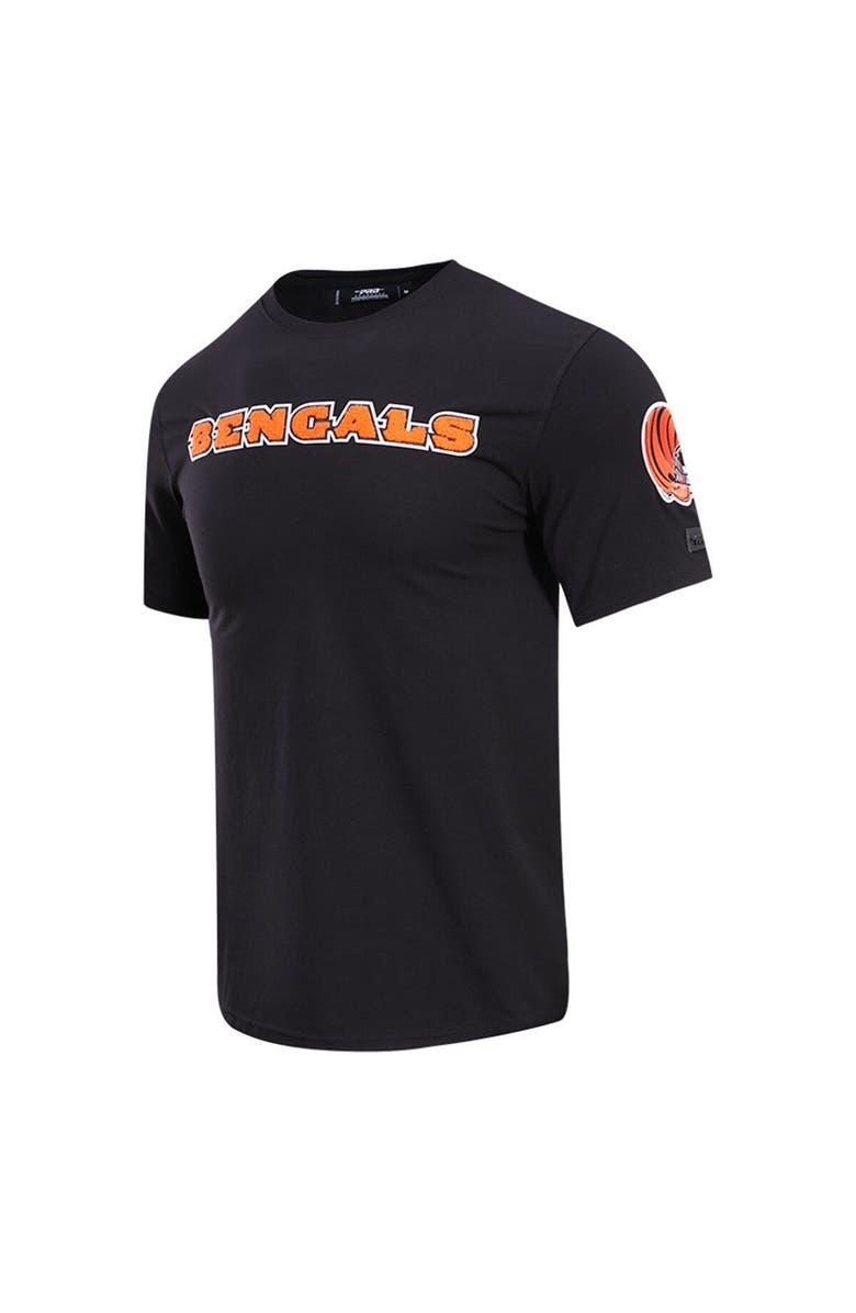 PRO STANDARD Men's Pro Standard Black Cincinnati Bengals Classic Chenille T-Shirt, Alternate, color, Black