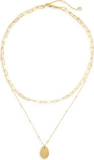 Nordstrom Demi Fine Layered Pendant Necklace