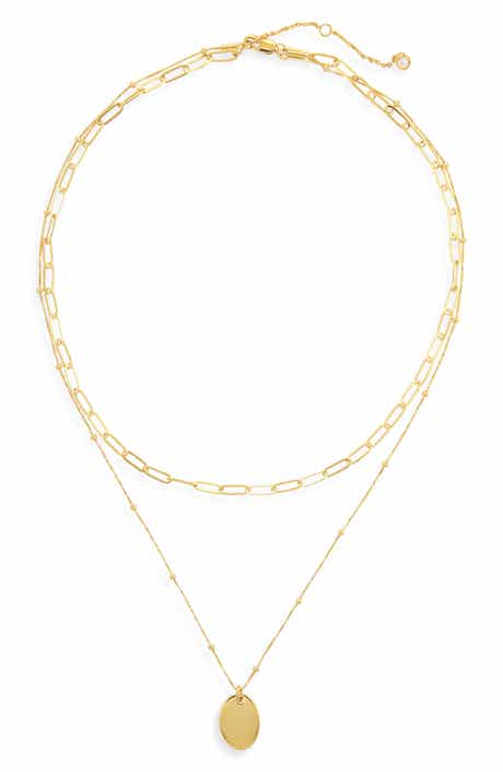 Demi Fine Layered Pendant Necklace