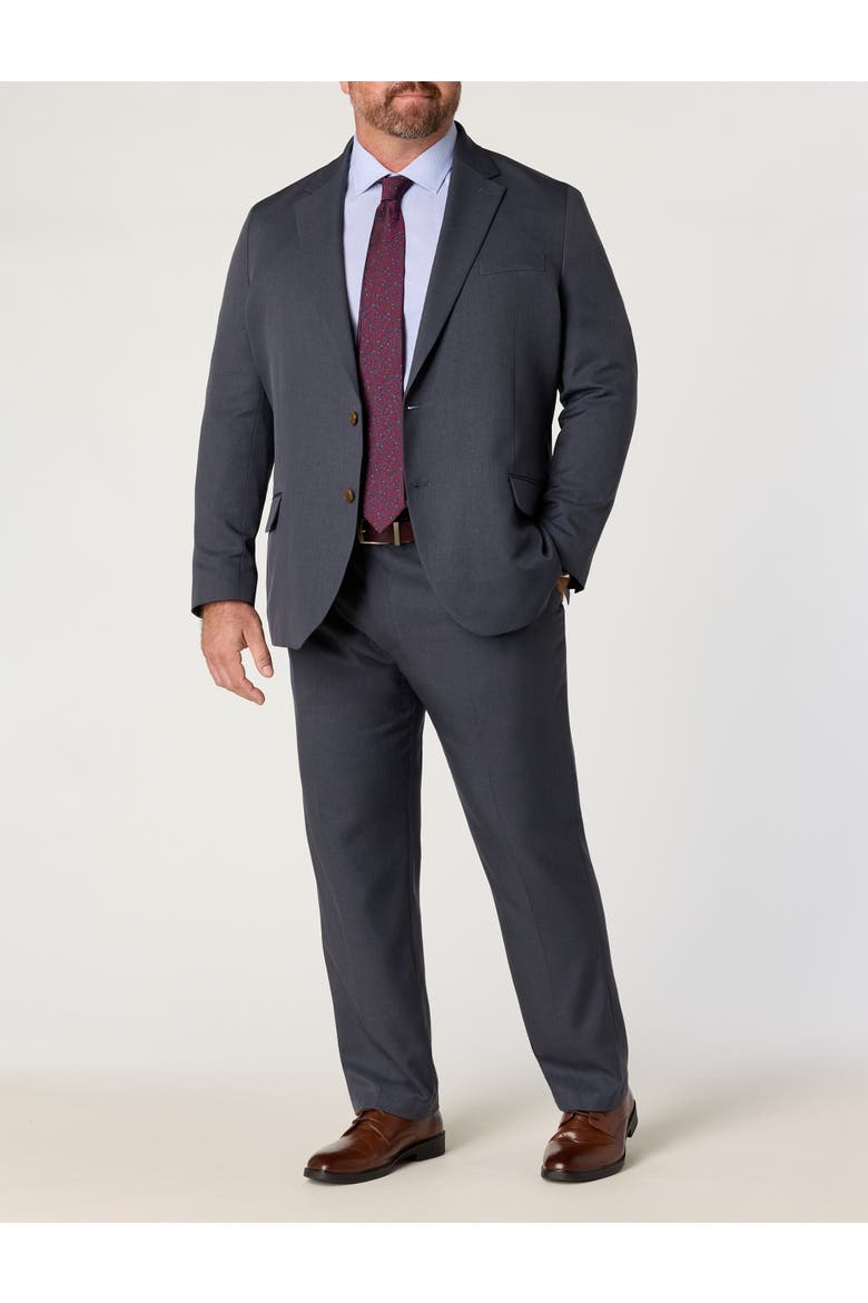 Big & Tall Smart WashÂ® Twill Suit Jacket, Alternate, color, INK