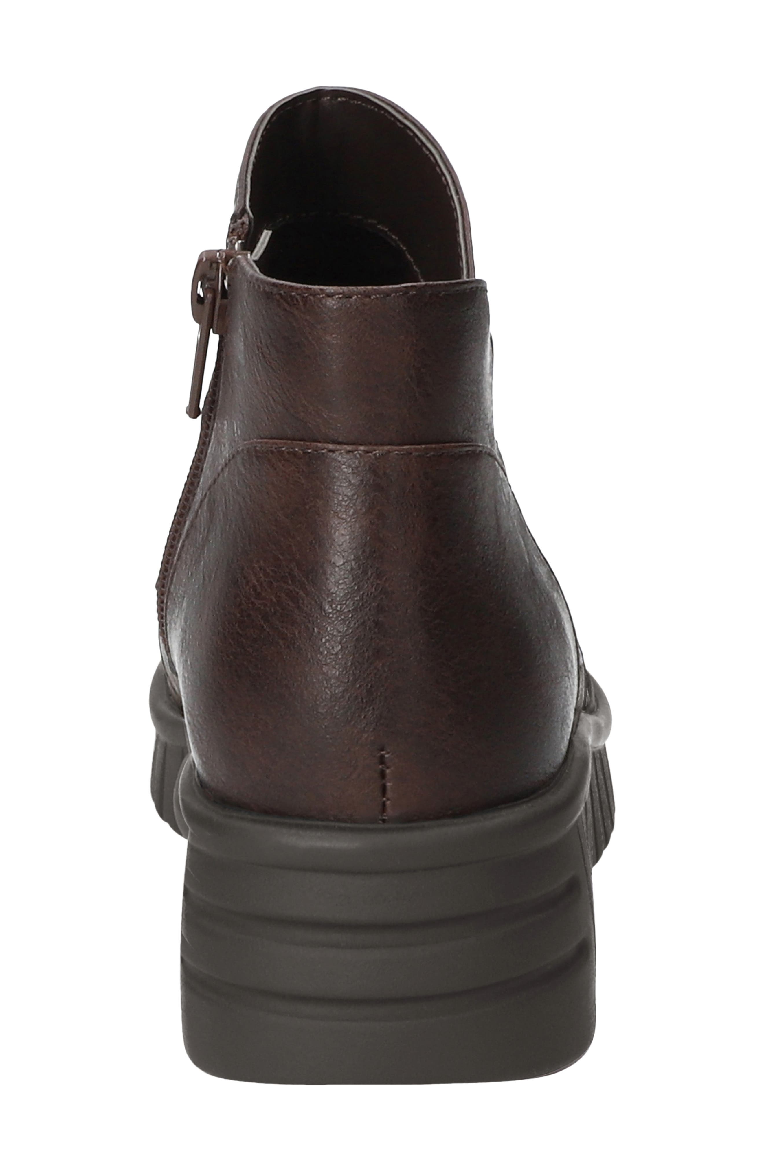 EASY STREET Rayleen Wedge Bootie, Alternate, color, Brown