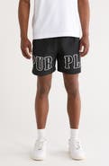 PURPLE BRAND Everyday Satin Shorts