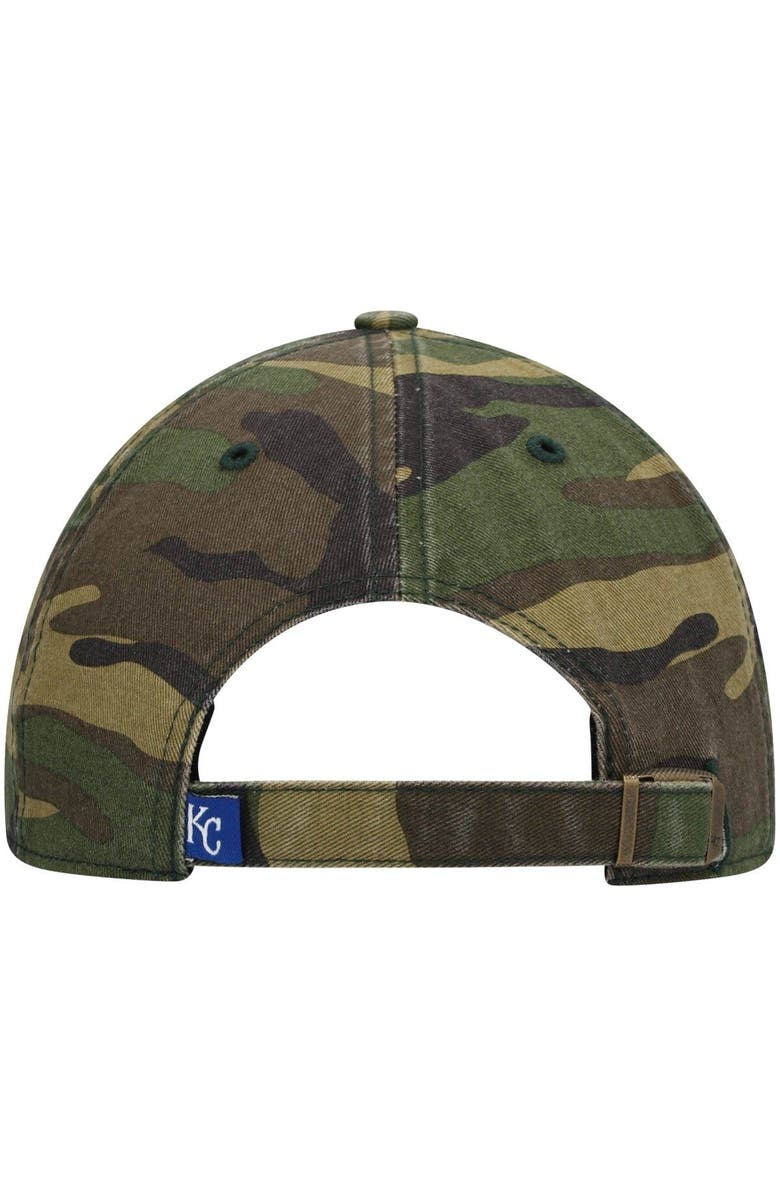 '47 Men's '47 Camo Kansas City Royals Team Clean Up Adjustable Hat, Alternate, color, 