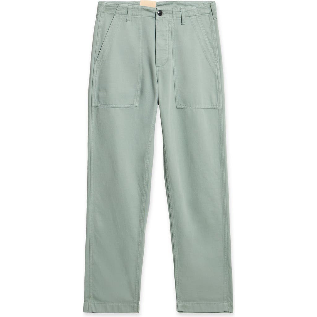 Fortela Newfatigue Cotton Fatigue Trousers In Green