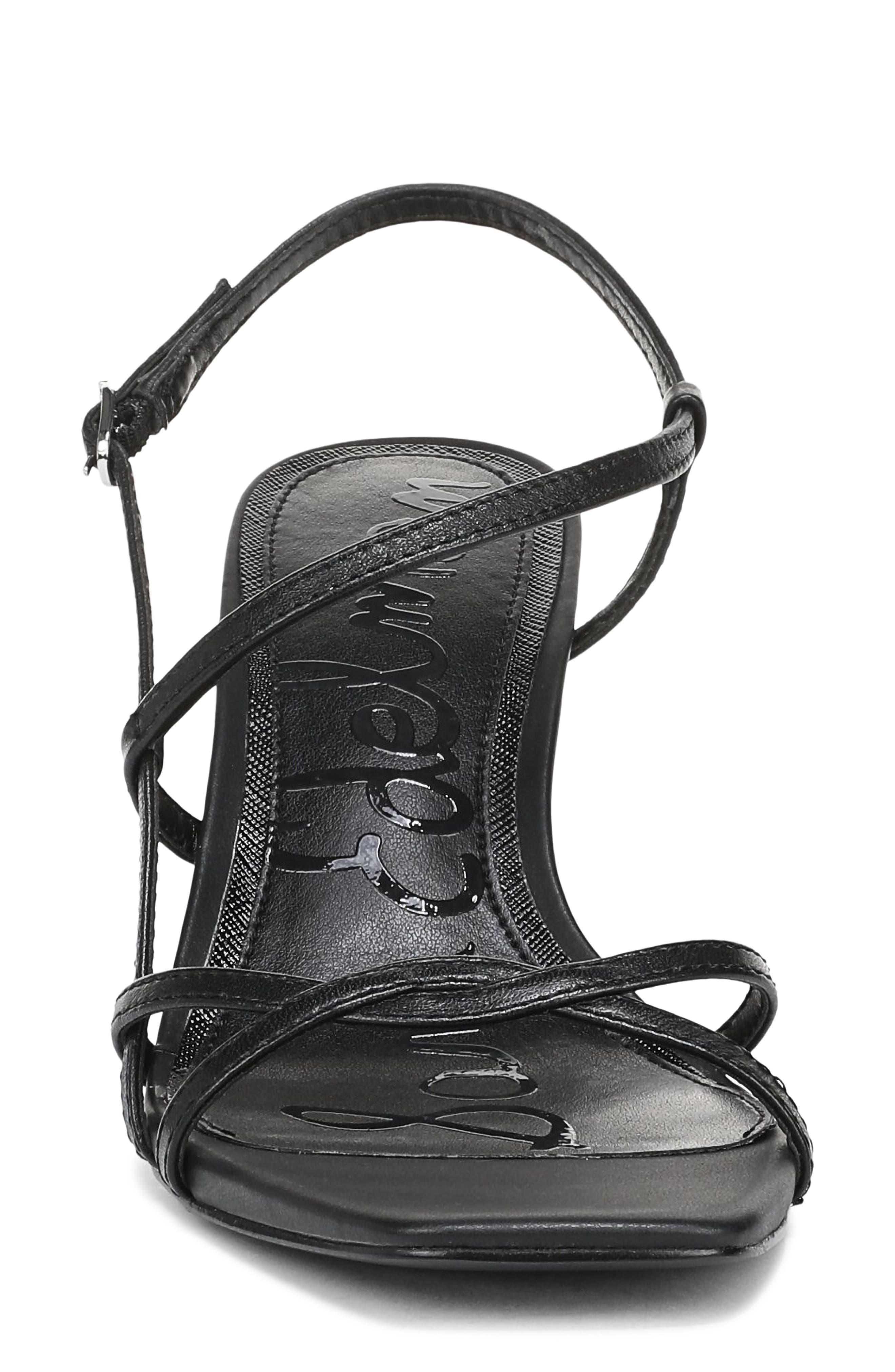 Sam Edelman Elissa Slingback Sandal, Alternate, color, Black
