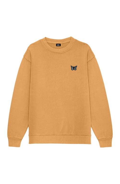 Dalix Womens Butterfly Heavyweight Relaxed Sweatshirt