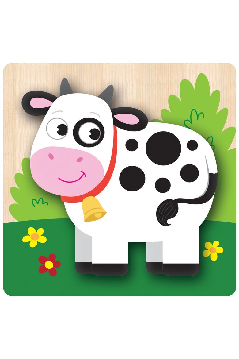 Farm Wood Puzzles 4-Pack, Alternate, color, Multicolor