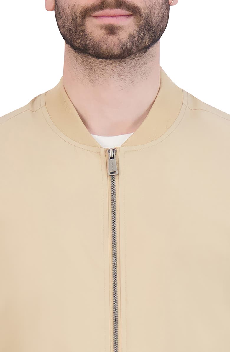 Cole Haan Bomber Jacket, Alternate, color, Khaki