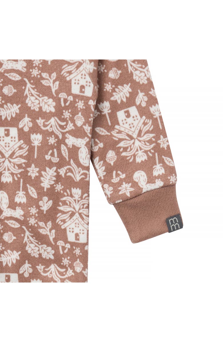 Modern Moments<sup>™</sup> by Gerber Snug Fitting Footless Pajamas, Alternate, color, Nature House