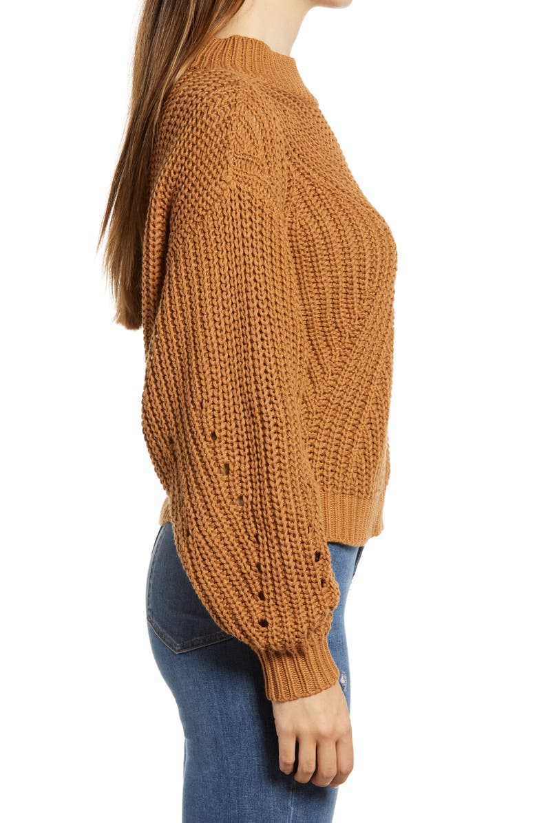 BP. Traveling Stitch Sweater, Alternate, color, 