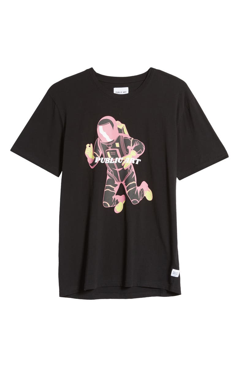 Public Art Men's Spaceman Graphic Tee, Alternate, color,