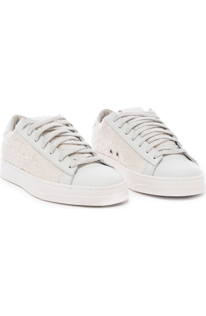 P448 Jack Low Top Sneaker, Main, color, White