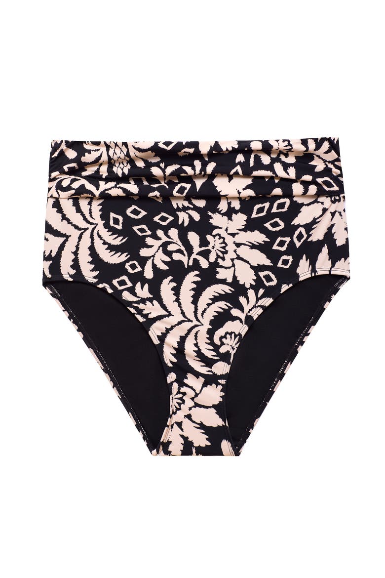 Astrid High Waist Swim Brief, Alternate, color, Palm Royale