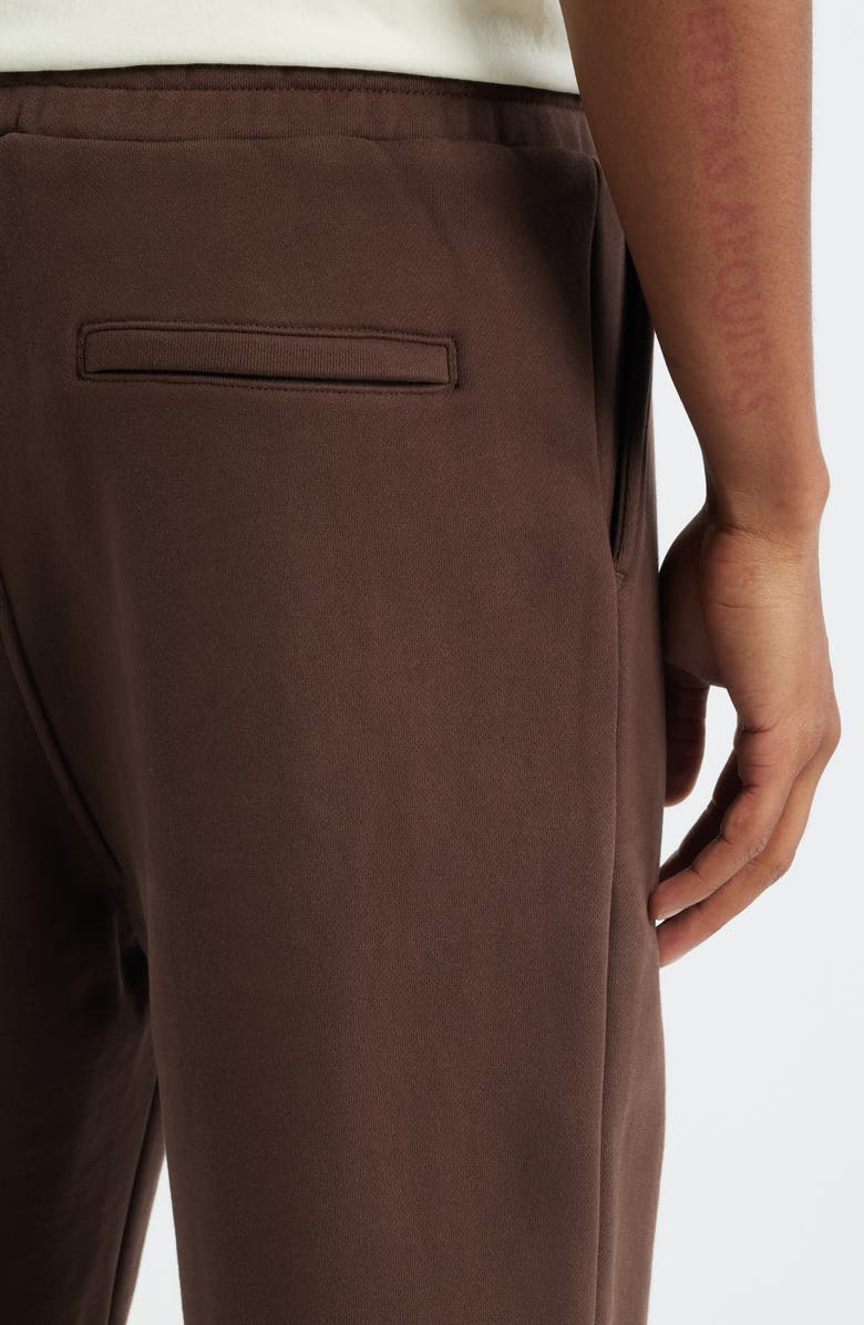 SANTO STUDIO Presto Fleece Track Pants, Alternate, color, Holy Brown