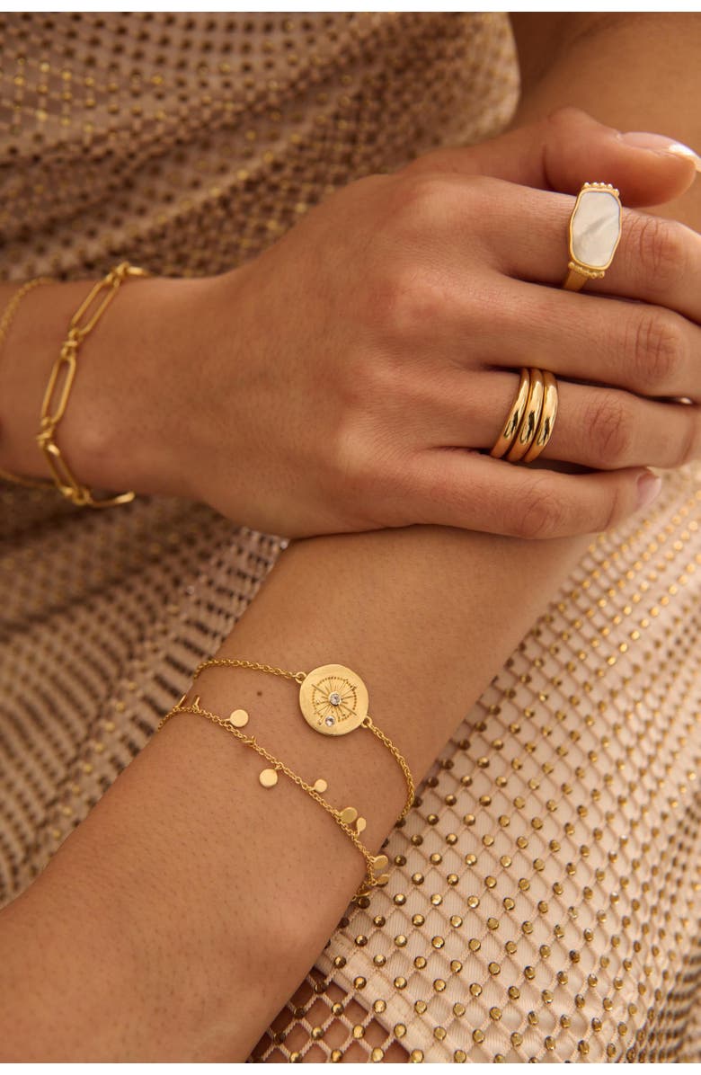 Murkani Cosmic Love Bracelet, Alternate, color, Yellow Gold