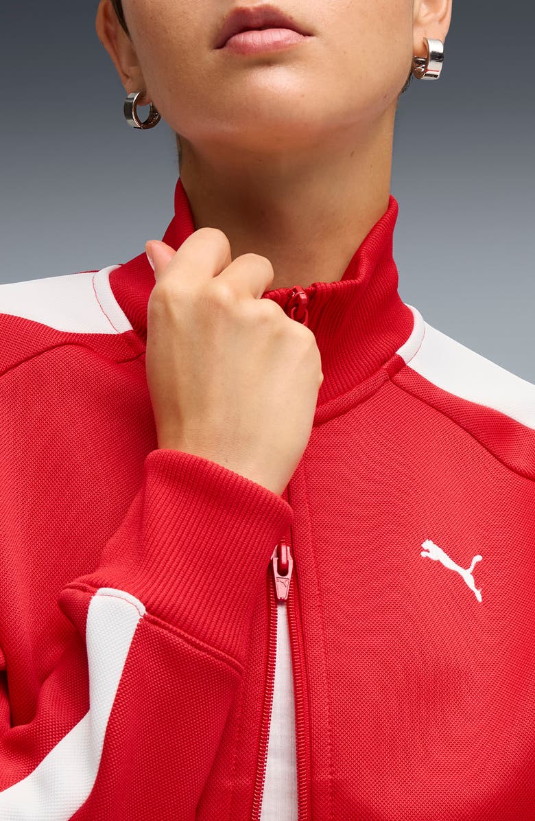 PUMA T7 Always On Track Jacket, Alternate, color, Red