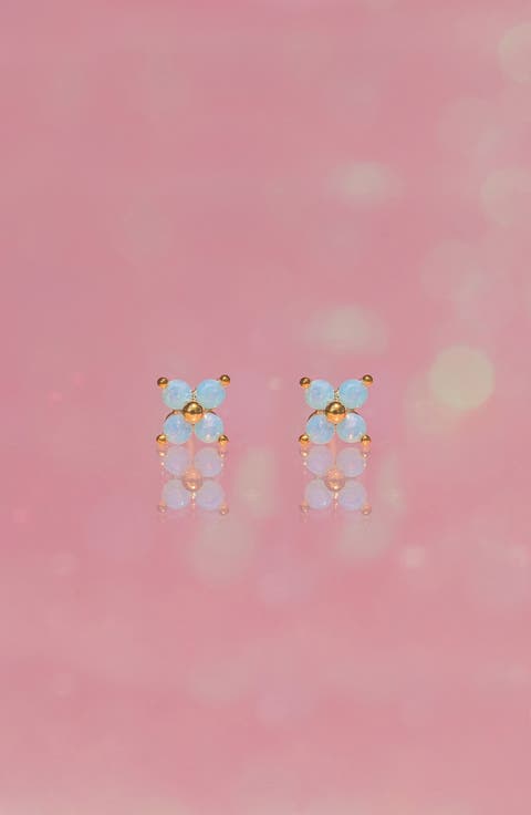 Teeny Tiny Blossom Stud Earrings
