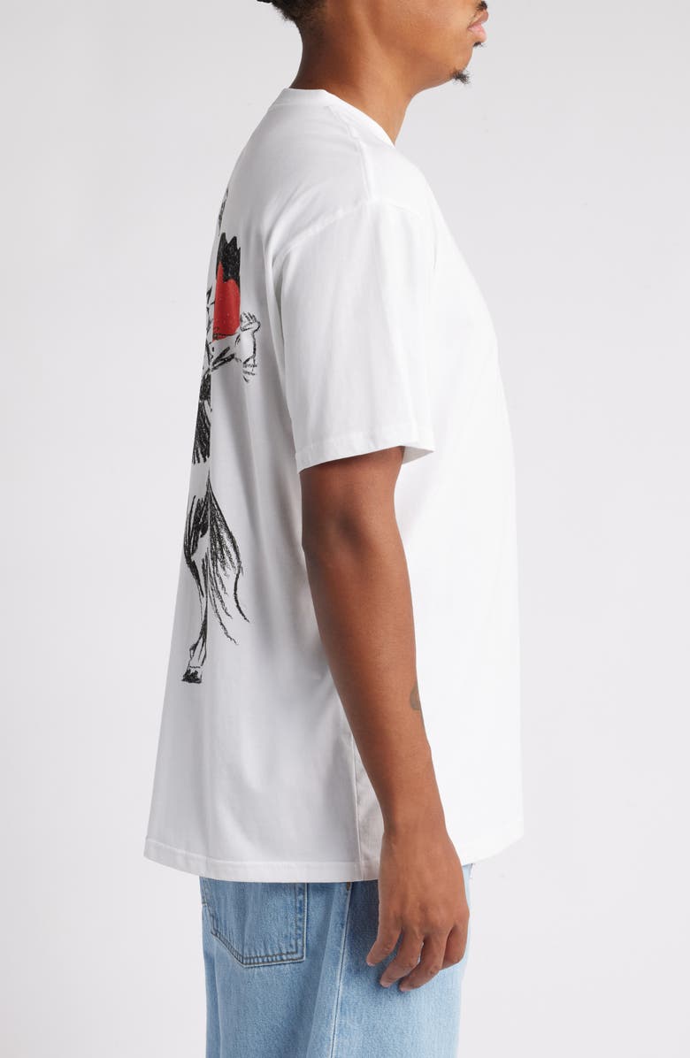 Carhartt Work In Progress Pepe Broken Hearts Club Organic Cotton Graphic T-Shirt, Alternate, color, 