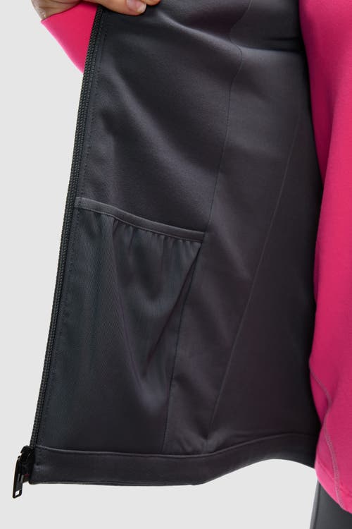Peloton Padded Full Zip Run Vest In Gray
