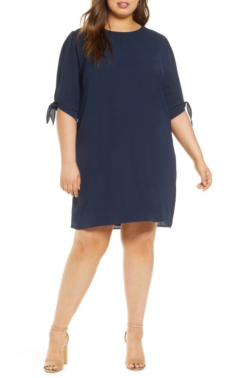 Manhattan Shift Dress (Plus Size)