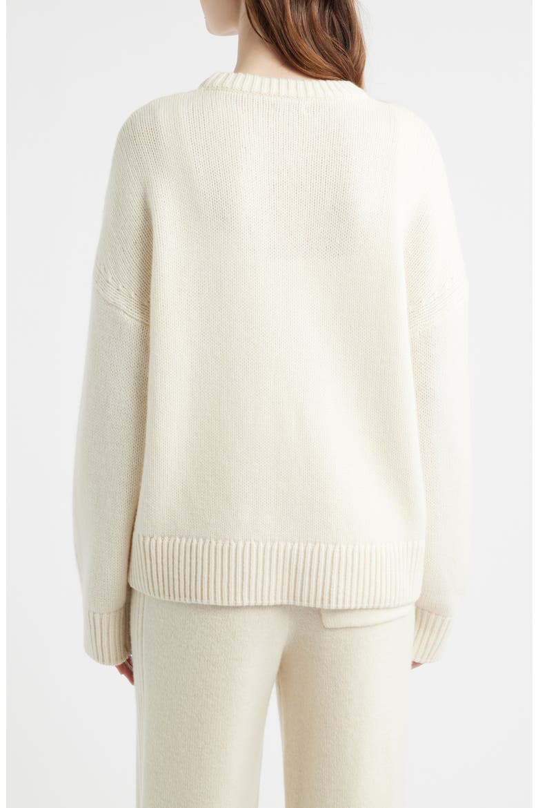 Bear Wool Sweater, Alternate, color, CREAM