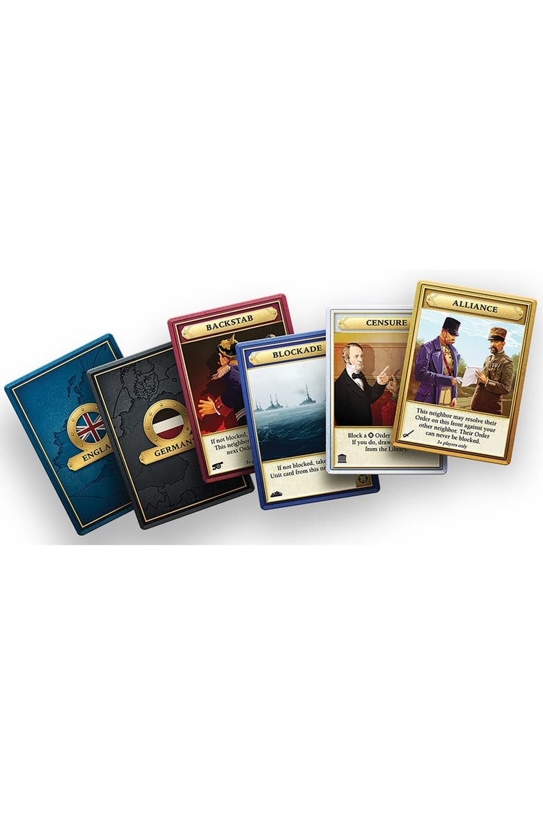 Diplomacy, The Golden Blade, Standalone Card Game, Ages 15+, Alternate, color, Multicolored