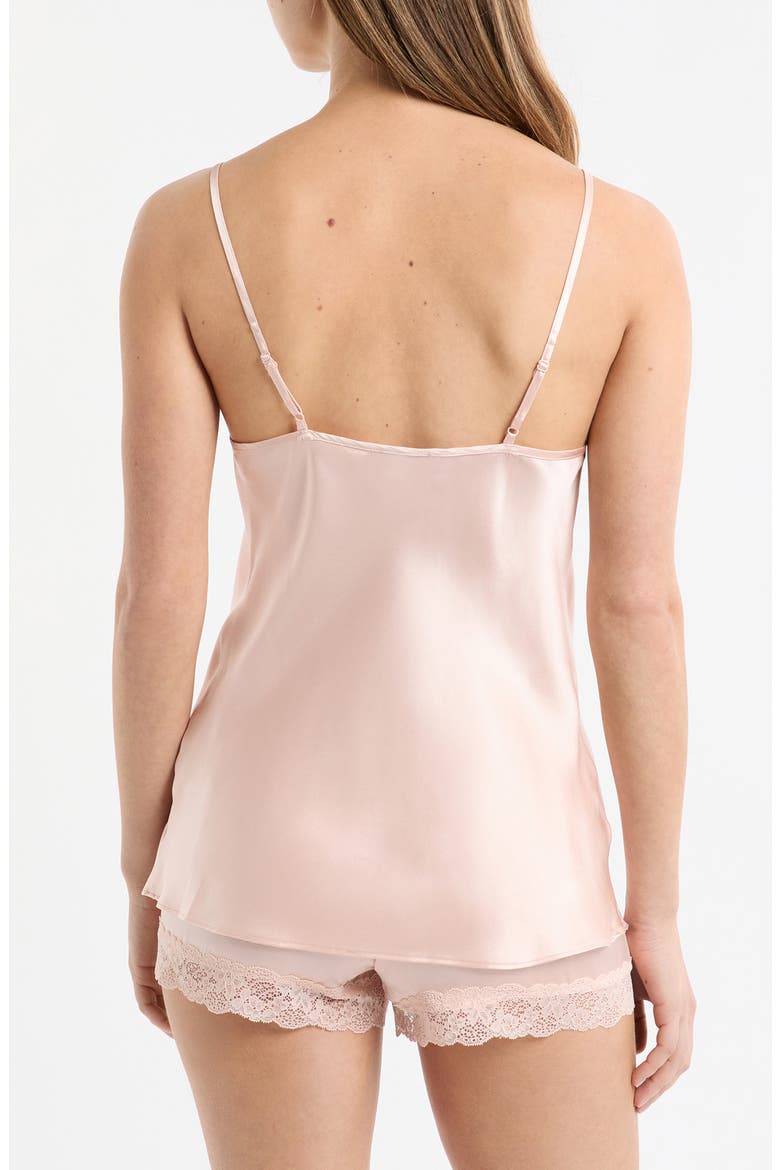 Milky Silk Camisole, Alternate, color, VANILLA