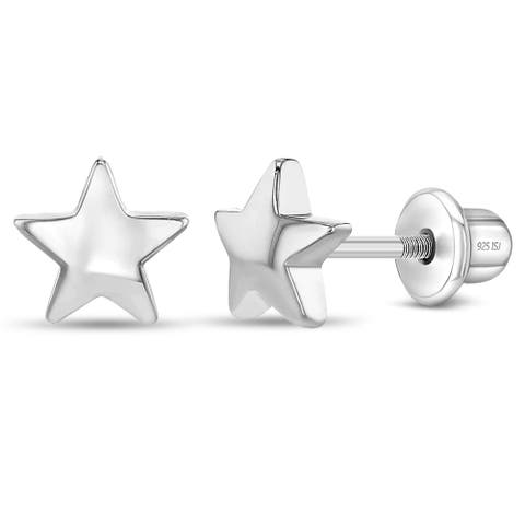 Classic Polished Star Earrings