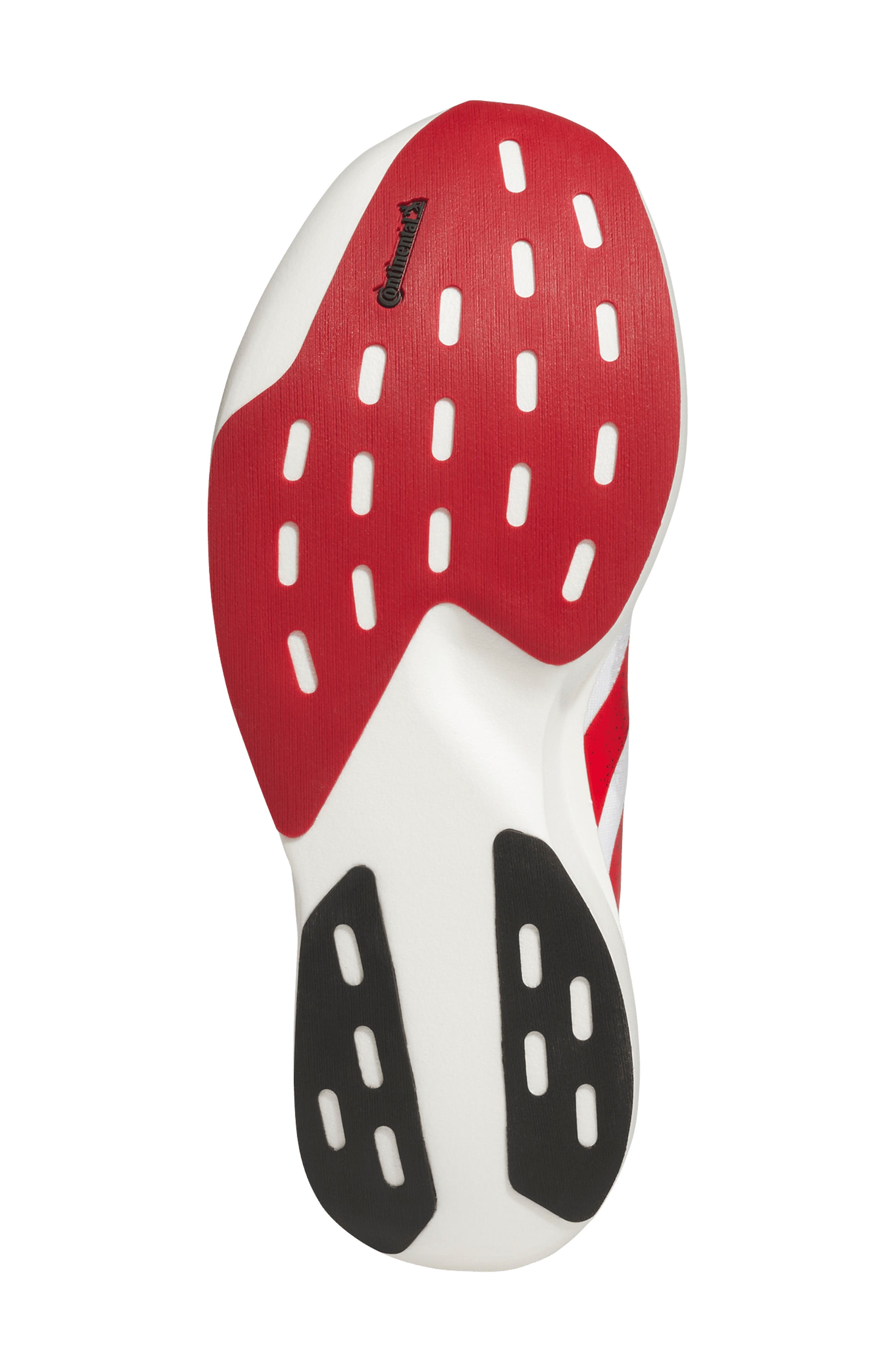 Adizero Evo SL Running Shoe, Alternate, color, WHITE