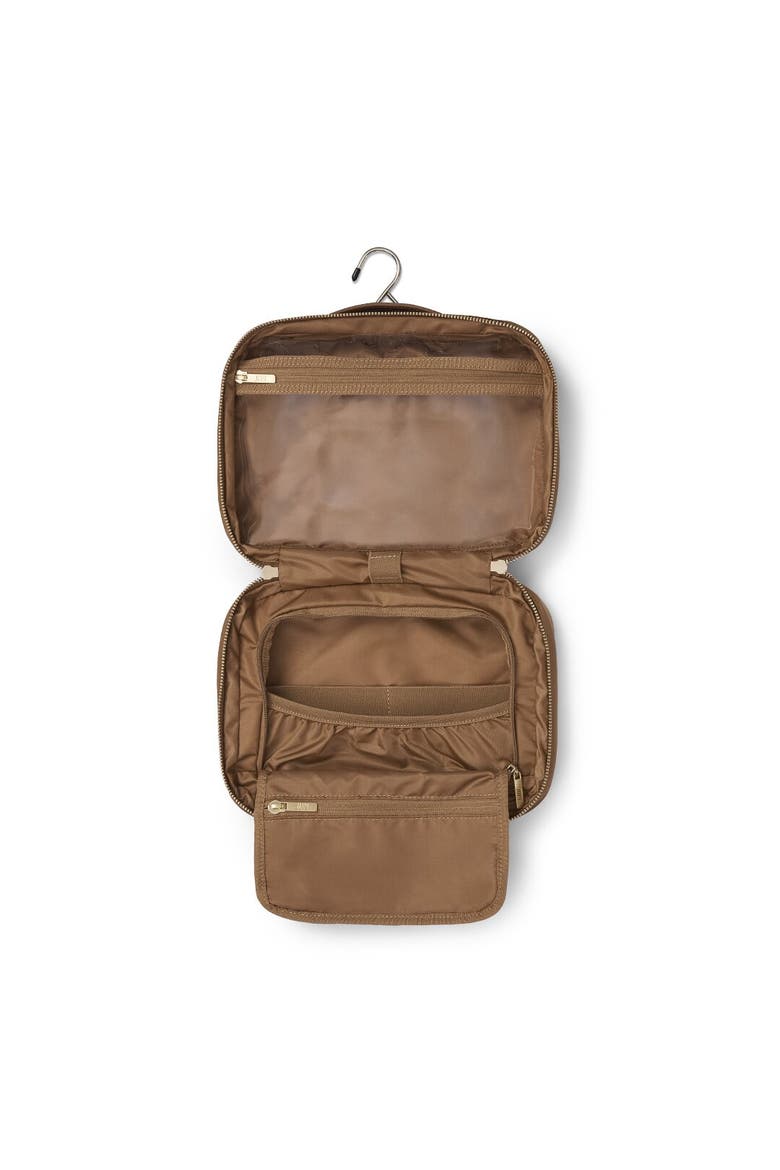 Hanging Toiletry Bag, Alternate, color, Light Brown