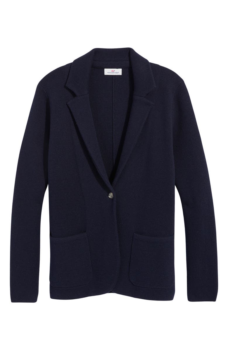 vineyard vines Knit Merino Wool Blend Blazer, Alternate, color,