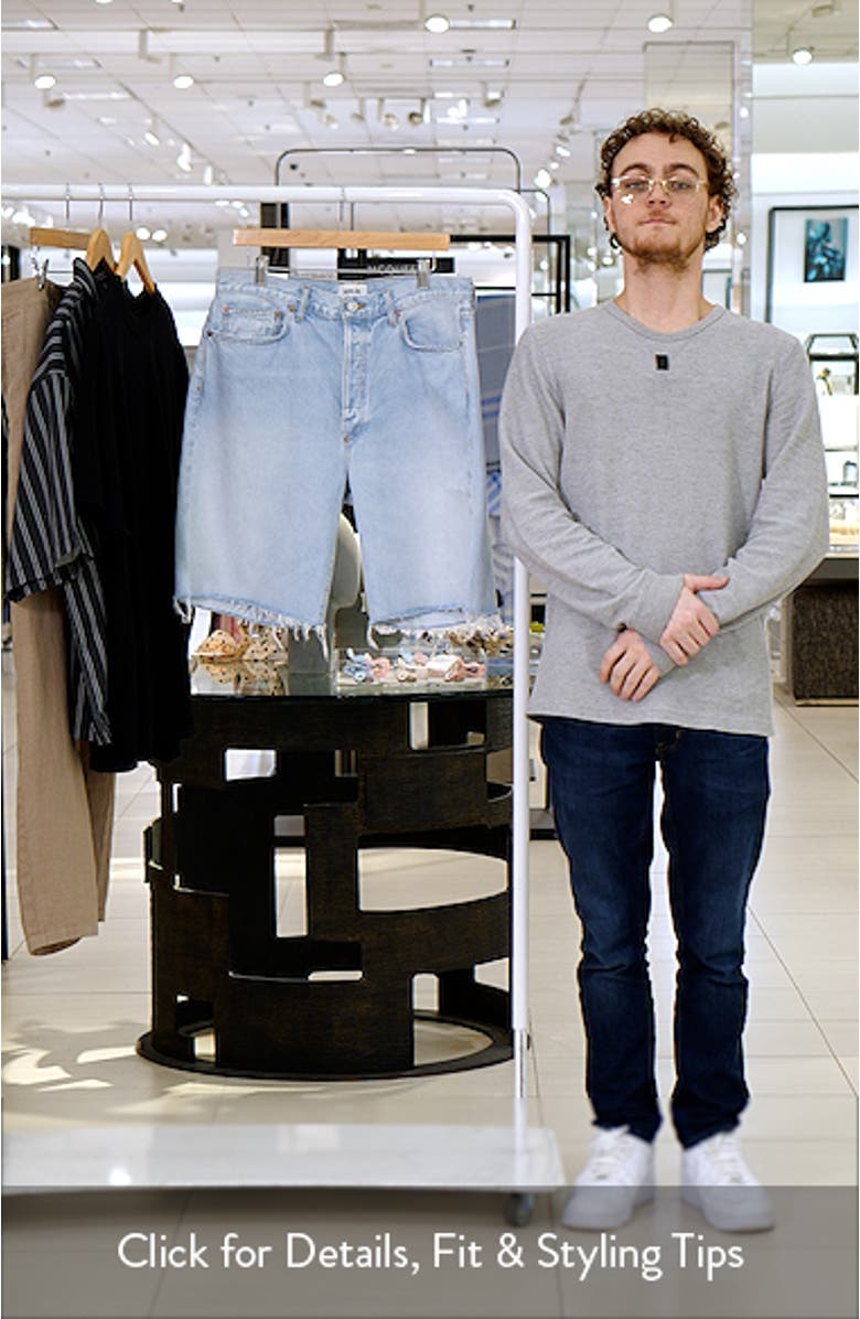 Anson Cutoff Denim Shorts, sales video thumbnail