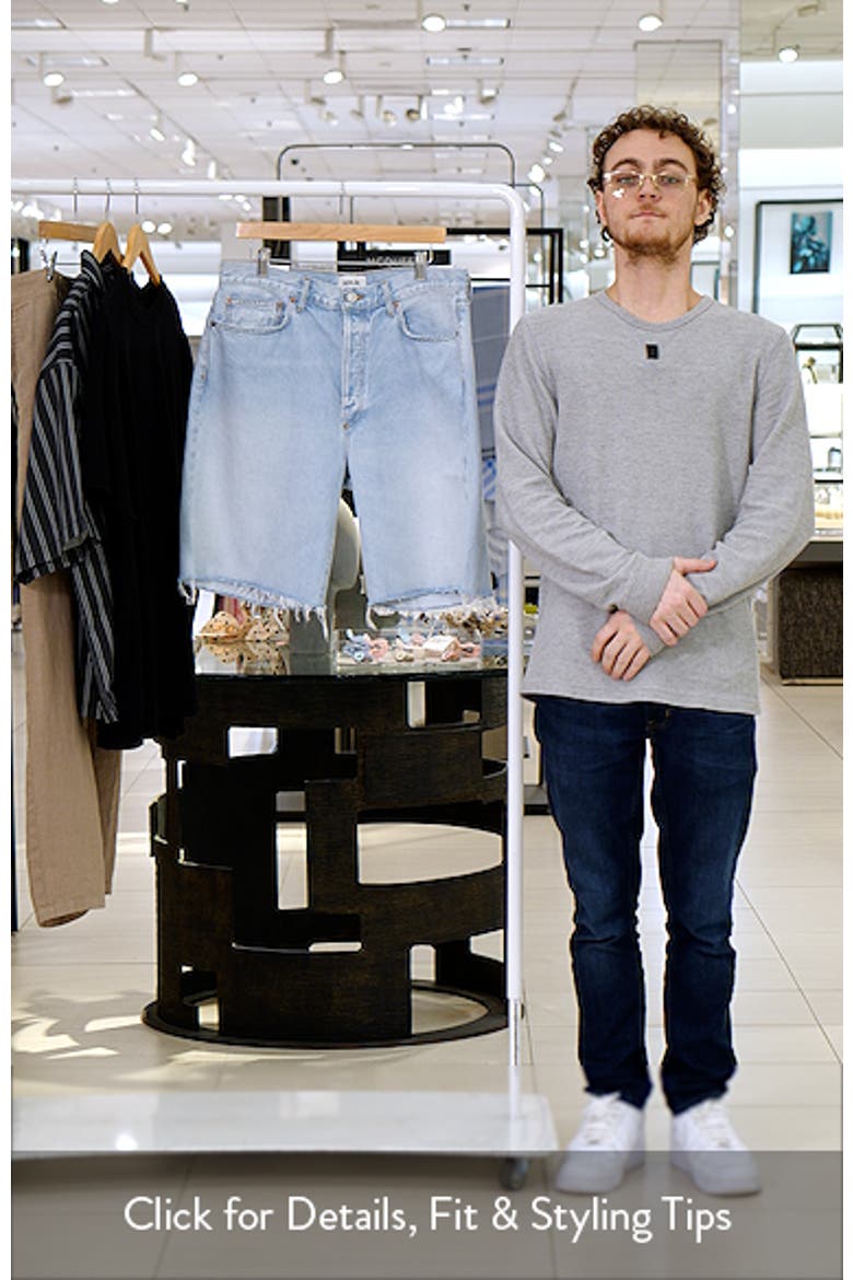Anson Cutoff Denim Shorts video