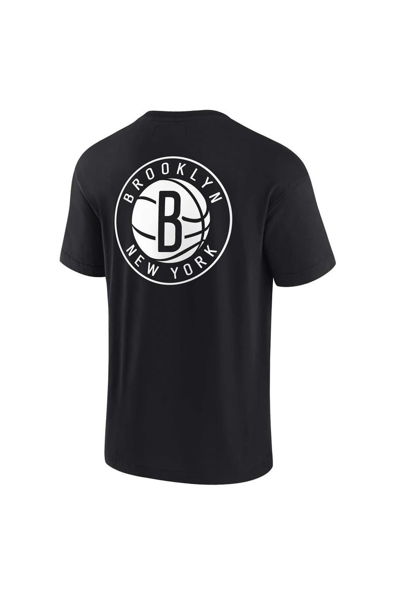 Unisex Fanatics Signature Black Brooklyn Nets Elements Super Soft Short Sleeve T-Shirt, Alternate, color, Black