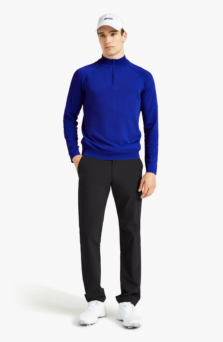 BRADY Golf Half-Zip Hybrid Engineered Pullover, Alternate, color, 