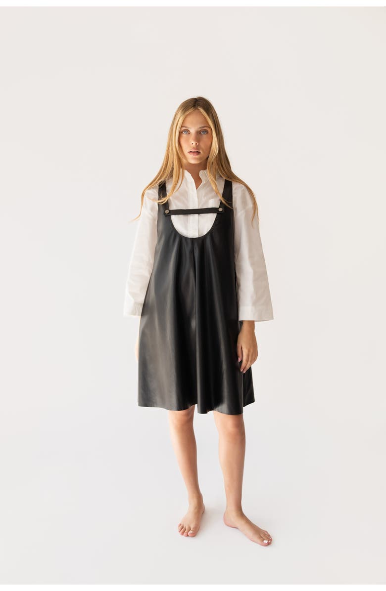 By Tess Collection Salome Jumper, Main, color, Black / Tall