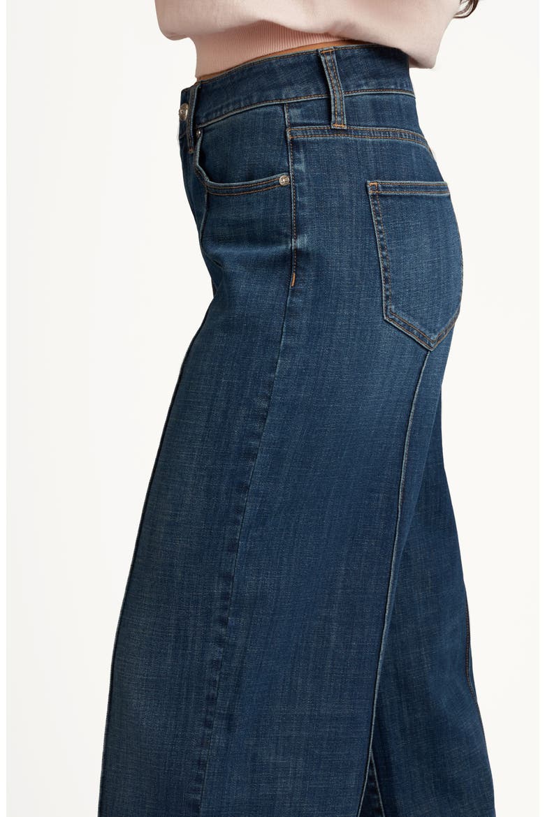 High Waist Wide Leg Trouser Jeans, Alternate, color, BOZEMAN MEDIUM WASH