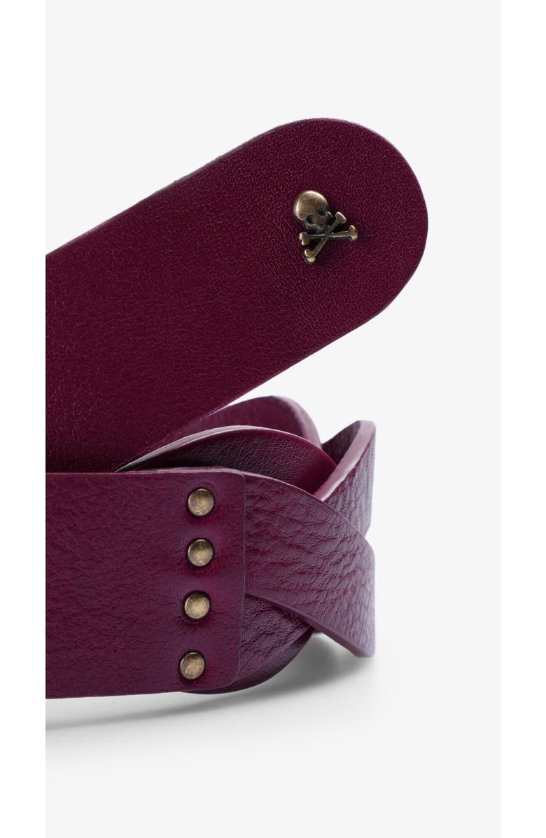 Scalpers Braid Belt, Alternate, color, Purple